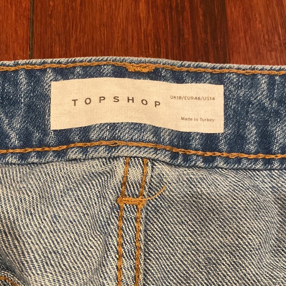 Topshop Super Ripped Mom Shorts - Picture 4 of 4